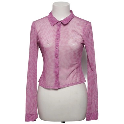 Divided by H&M, Top, Größe: S, Lila/Mehrfarbig, Batik, Mesh, Damen #DjS