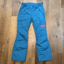 Helly Hansen Sensation Snow Pants Ski Waterproof Insulated Womens Small Relaxed