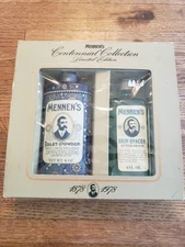 Mennen's Centennial Collection 4 Oz Toilet Powder 4 Oz Aftershave NIB Limited Ed