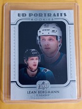 Lean Bergmann Upper Deck Series 2 2019-20 UD Portrits Rookies # P-99