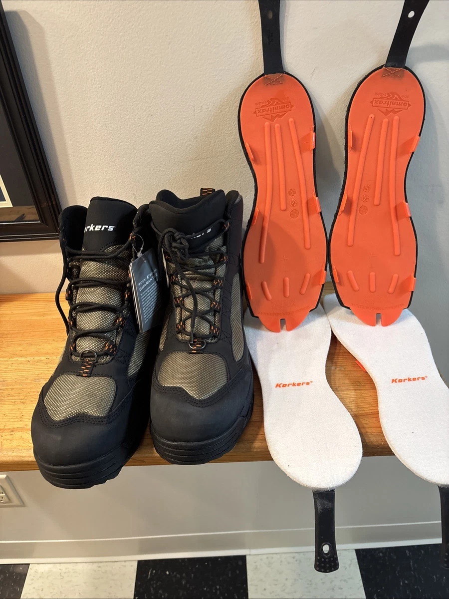 Korkers Men Fishing Boots & Shoes 13 US Shoe for sale | eBay display picture 1