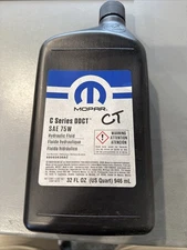 JEEP DODGE CHRYSLER RAM C SERIES DDCT SAE 75W TRANSMISSION FLUID 1-QUART MOPAR