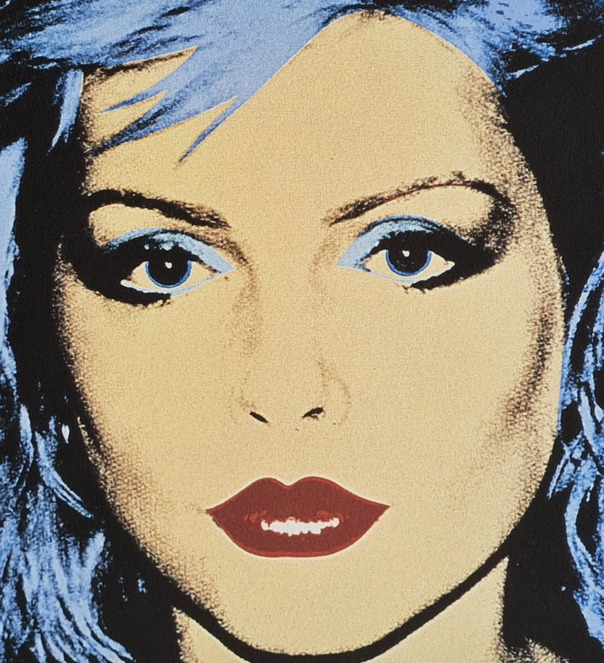 ANDY WARHOL * Debbie Harry (Blondie)*57x38 cm*signed lithograph*limited # 28/100 - Bild 3 von 4