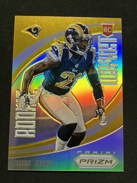 2012 Panini Prizm - Rookie Impact Janoris Jenkins #16 Gold Prizm /10 (RC) Rams