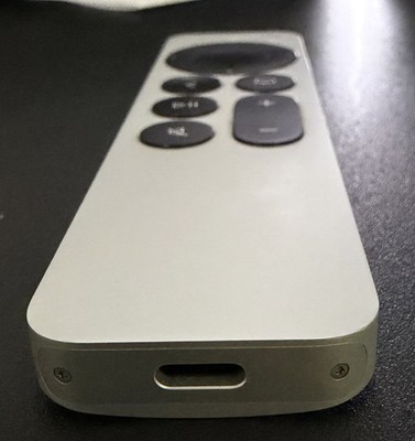 Apple Siri Remote (3rd Gen) A2854 - Silver - No Box - Ships Fast