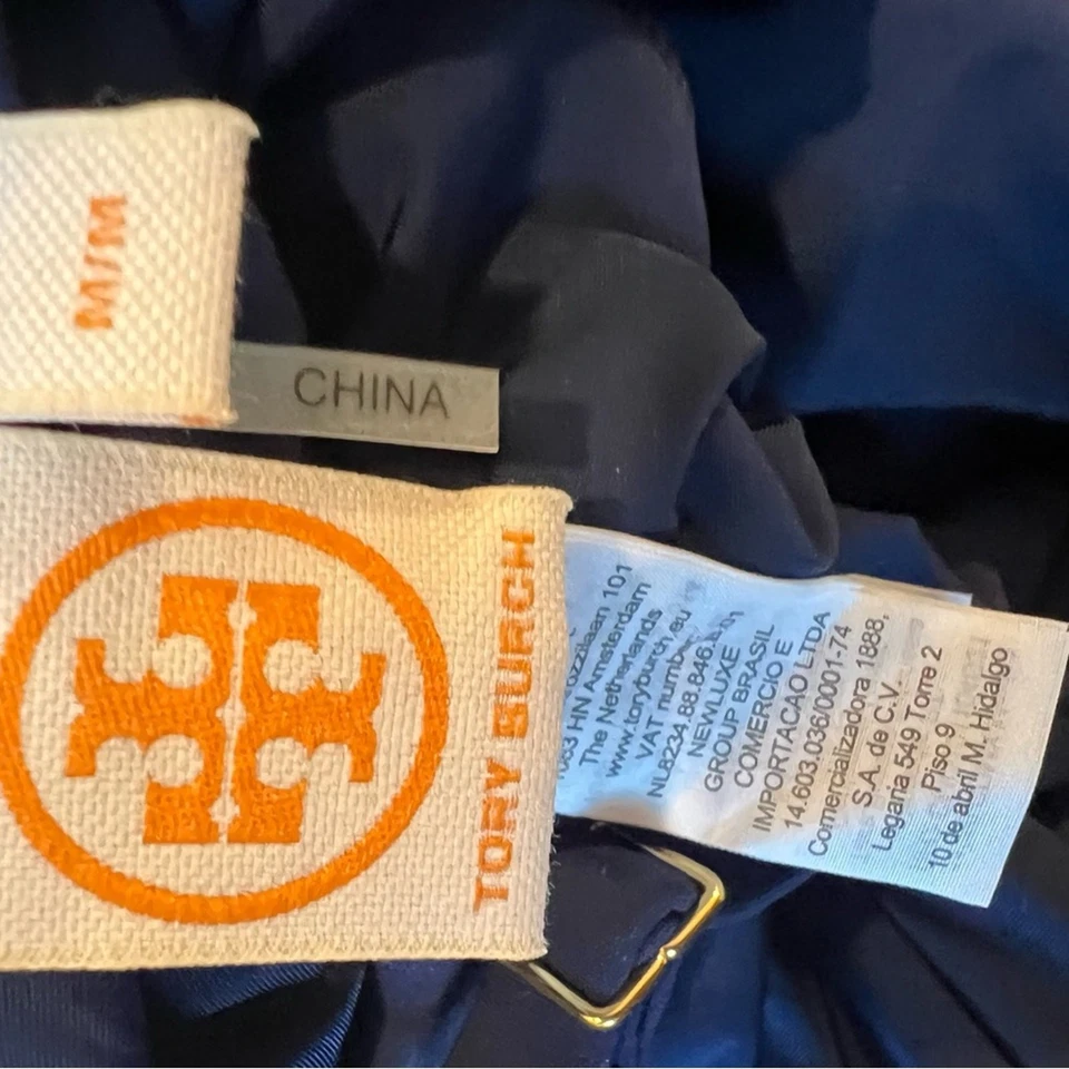 TORY BURCH LIPSI CONTRASTE ACABAMENTO PEÇA ÚNICA MELHOR MAIÔ UNDERWIRE Tamanho Médio - Imagem 3 de 4