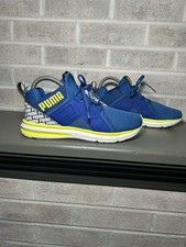 Puma Enzo Blue Athletic Shoes 193231-02 Kids Size 6C