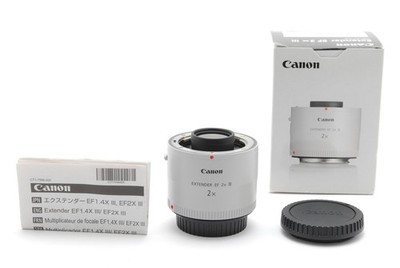 [MINT in Box] Canon Extender EF 2x III Teleconverter Lens From JAPAN
