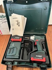 Metabo SSW 18 LT Cordless 1/2" 18V impact drill wrench Kit 6.02128.52