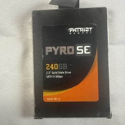 Patrio Memory Pyro SE 240GB 2.5  Solid State Drive Untested 
