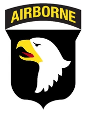 101st AIRBORNE DIVISION Car Vinyl Window Decal/Sticker U.S. Army