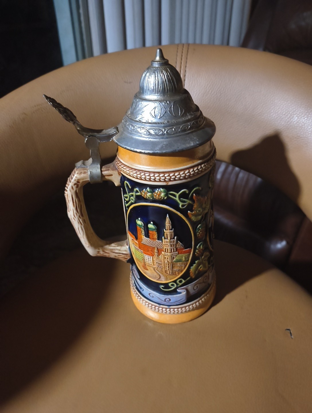 Gerz West Germany Vintage Beer Stein Original Gerzit