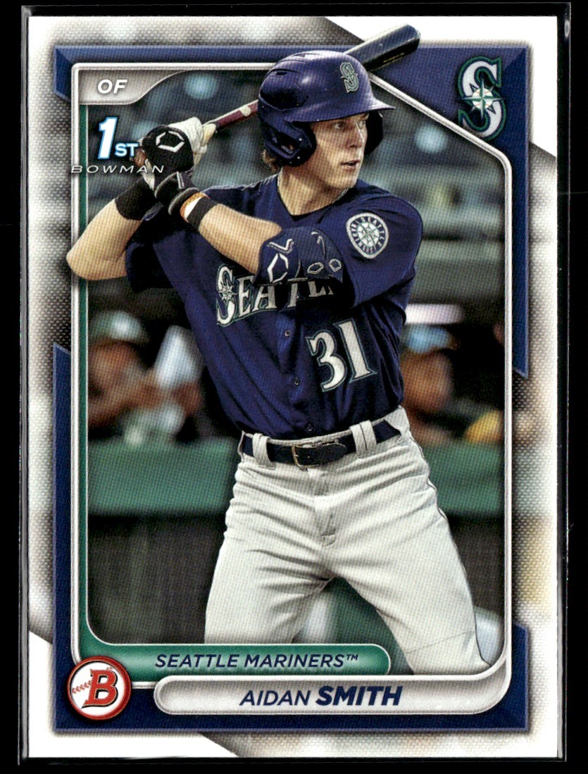 2024 Bowman Prospects Base Aidan Smith Seattle Mariners #BP-45