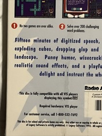 RARE VIS Mutanoid Math & Word Challenge CDTV SEALED Set Vintage Educational Ent