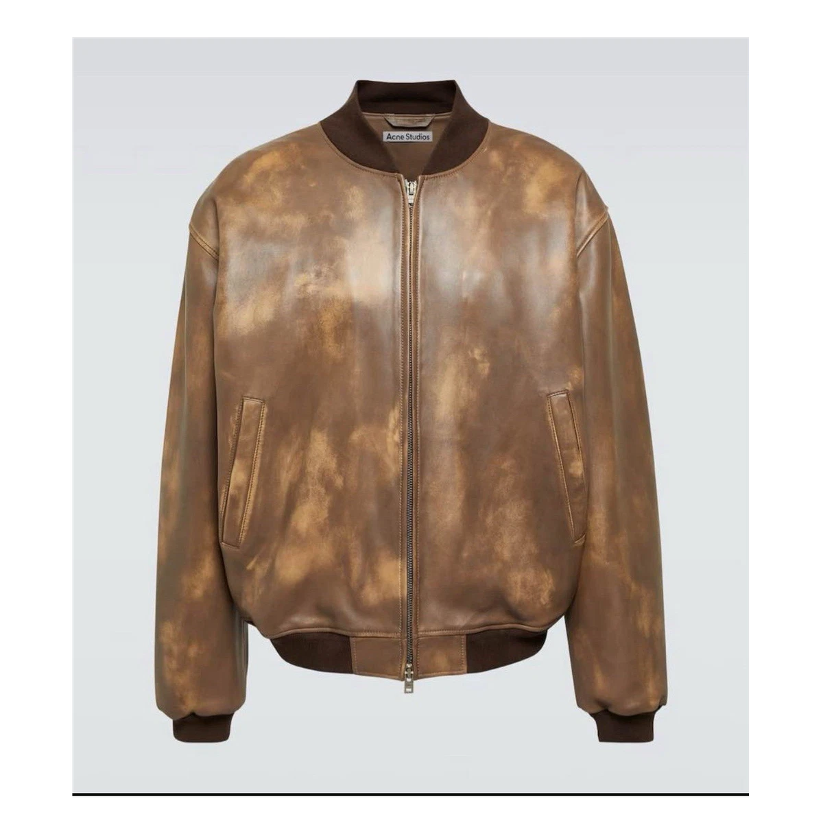 Acne Studios Coats, Jackets & Vests Leather Outer Shell for Men