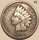 1894 Indian Head Penny Cent
