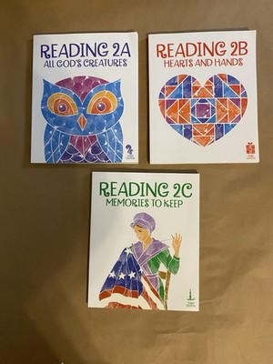 BJU Press Readers 2A, 2B, And 2C Third Edition