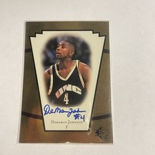 1998 SP Top Prospects #DJ DeMarco Johnson Vital Signs Auto AU