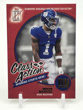 Malik Nabers Class Action #CA-23 - 2025 Topps Signature Class - NY Giants
