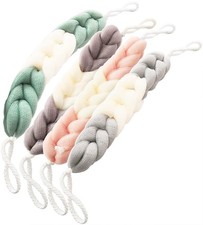 MURRI MURRDI Long Loofah Back Scrubber for Shower with Rope Handles,Body Bath...