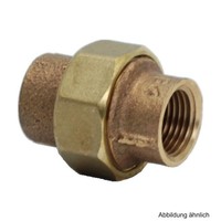 "Rotguss Verschraubung Konischdichtend Ig, Serie 3340, 1/4\""