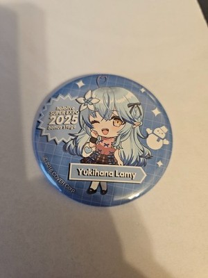 Hololive SUPER EXPO 2025 After Festival Bonus Stage Yukihana Lamy Can Badge