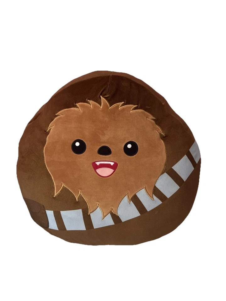 Squishmallow Star Wars Chewbacca XL Grande Jumbo 24” Peluche Juguete Suave Kellytoy Foto 2 de 4