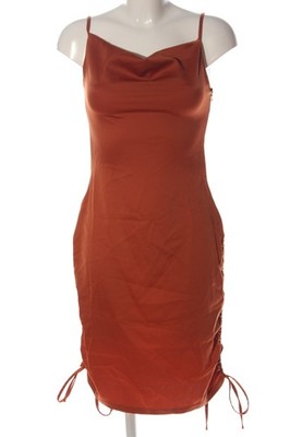 UNIQUE 21 Trägerkleid Damen Kleid Gr. DE 34 rostrot Casual-Look