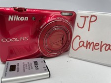 Nikon COOLPIX S6400 red 16.0MP Digital Camera 3356