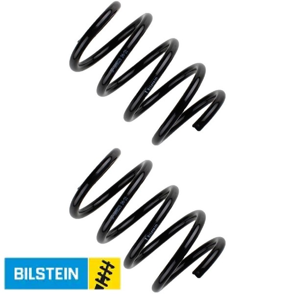 2X Fahrwerksfeder Bilstein 37-309329 2 Federn Satz Federnsatz FüR Audi-image
