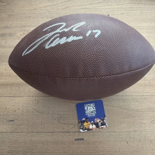 Josh Allen Buffalo Bills Autographed Signed NFL Football with COA!