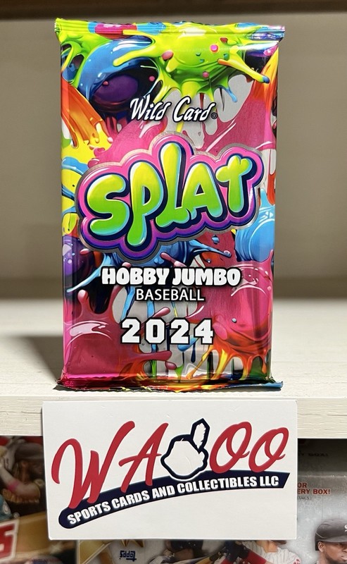 2024 Wild Card Splat MLB Baseball Jumbo Edition Sealed *SINGLE CARD PACK*
