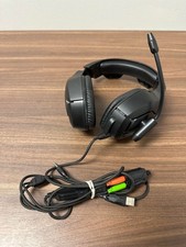 3.5MM Wired Gaming Headset With Boom Microphone Mic Very Good 5E