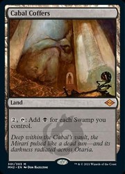Cabal Coffers (301/303) Modern Horizons 2 Mythic Rare Land MTG
