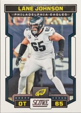 2023 Score #250 Lane Johnson Philadelphia Eagles