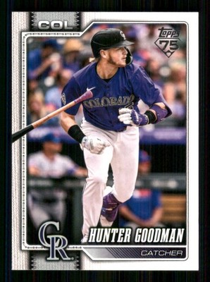 2026 Topps #274 Hunter Goodman Colorado Rockies 59953