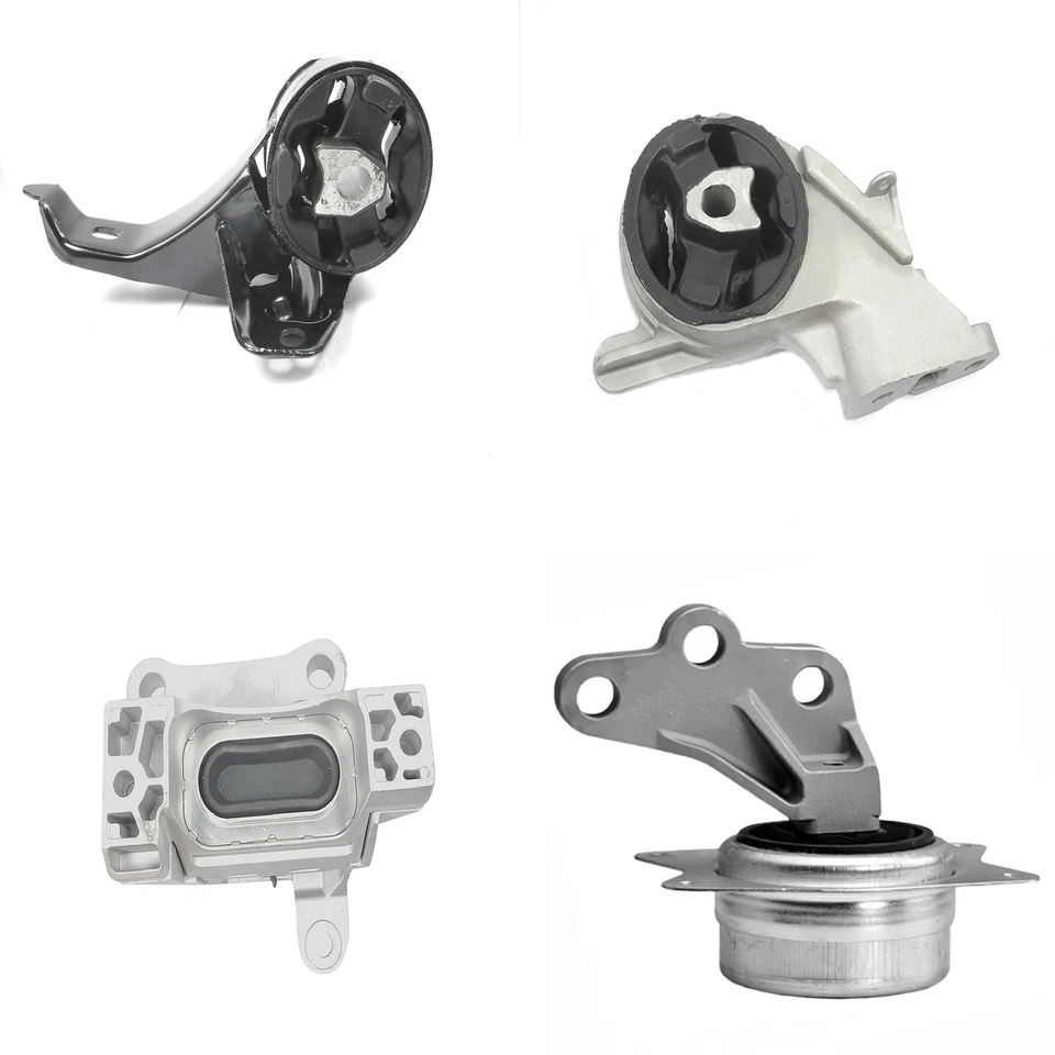 Высококачественное крепление двигателя и автоматической коробки передач 4 шт для 06–08 10 Pontiac G6 2,4 л - Изображение 2 из 4