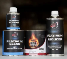 Victory Red GM WA9260 Basecoat QUART Size Kit W/ Clearcoat + Reducer! High Teck