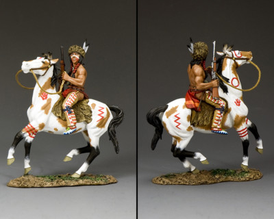 KING AND COUNTRY TRW145 - Lone Wolf - Cheyenne THE REAL WEST - Diecast Figur