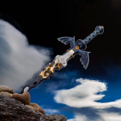 Oggetto di scena cosplay fatto a mano Broken Master Sword - Unico da collezione - Foto 14 di 18