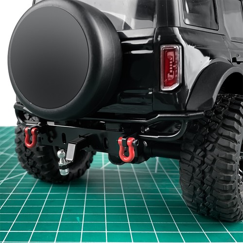 Aluminum Front Rear Bumper Upgrades for TRX4M Bronco 1/18th RC Crawler Truck Car - Picture 9 of 10