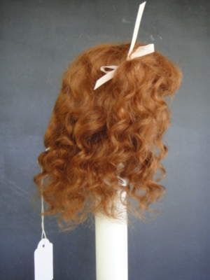 PERRUQUE 100% cheveux naturels pour POUPEE ANCIENNE -DOLL WIG-Floue 5