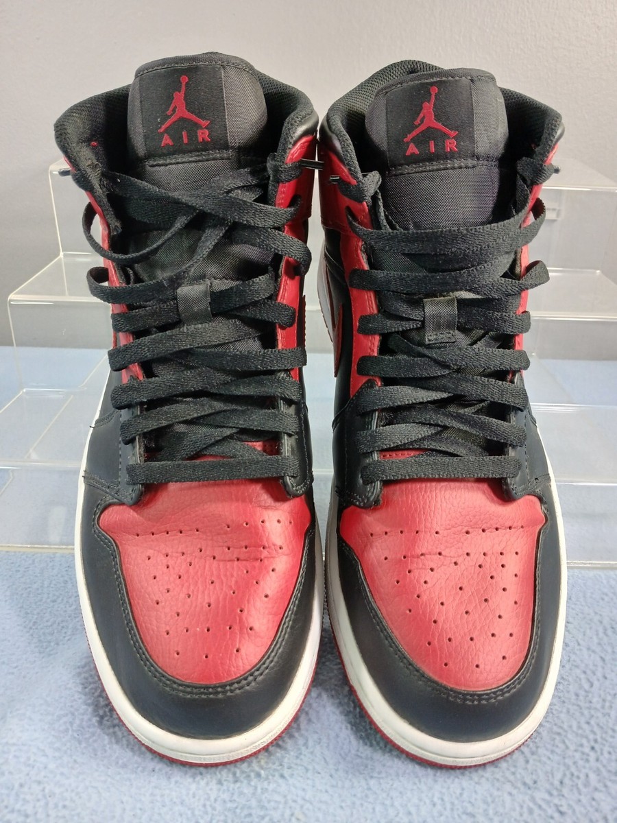 NIKE AIR JORDAN 1 MID 26.5㎝ 554724-074 Buy Air Jordan 1 Mid 'Banned' - 554724 074 | GOAT