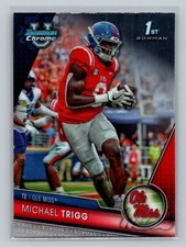 Michael Trigg Ole Miss Rebels 2023 Bowman University Chrome #128 Card