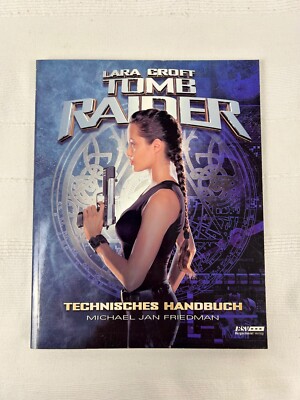 Lara Croft Tomb Raider technisches Handbuch Buch