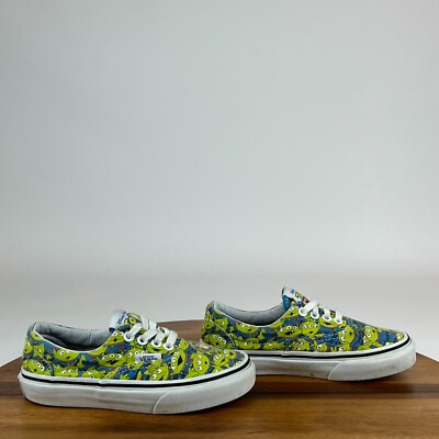 Little Kids Vans Era Pixar Toy Story Aliens Glow in Dark Shoes Sneakers 12 C GUC