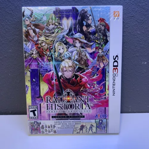 Radiant Historia: Perfect Chronology Launch Edition Brand NEW Nintendo 3DS, 2018