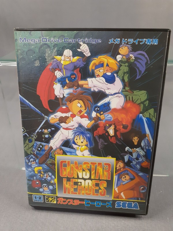 SEGA MEGADRIVE MEGA DRIVE MD GUNSTAR HEROES  NTSC-J Japanese version boxed