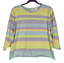 Russ Liz Claiborne Girls 16/18 XL Pastel Sweater Easter Spring