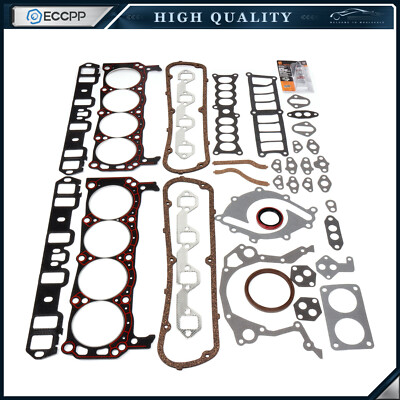 ECCPP Head Gasket Set For 1990-1996 Ford F-150 Bronco E-150 E-250 5.0L V8 OHV